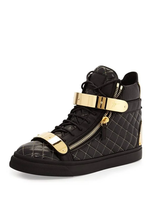 Sneakers Giuseppe Zanotti EU 35.5 | Negru, Piele naturală - Image 2