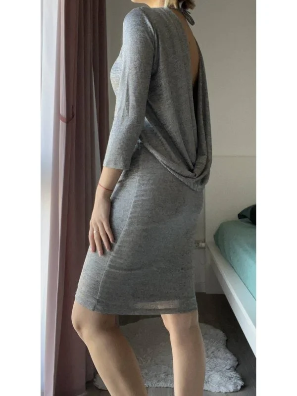 Rochie de seară DIVA CHARMS XS | Alb, Midi, Poliester - Image 6