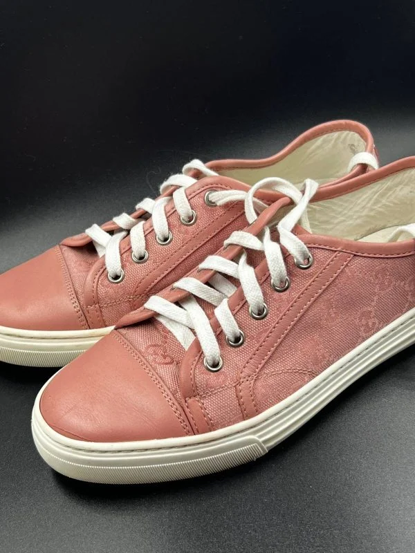 Sneakers Gucci EU 37 | Roz, Piele naturală - Image 5