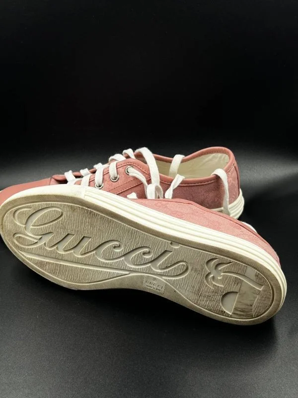 Sneakers Gucci EU 37 | Roz, Piele naturală - Image 9