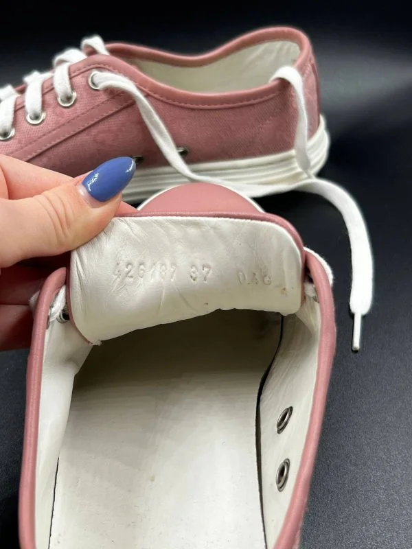 Sneakers Gucci EU 37 | Roz, Piele naturală - Image 6