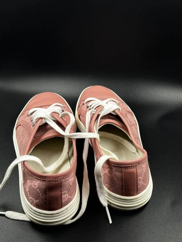Sneakers Gucci EU 37 | Roz, Piele naturală - Image 4