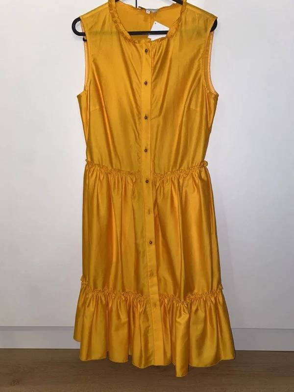 Rochie de seară Ted Baker S | Galben, Mini, Poliester - Image 2