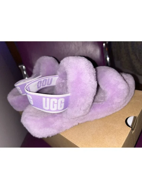 Sandale UGG EU 38 | Mov, Blană naturală - Image 7