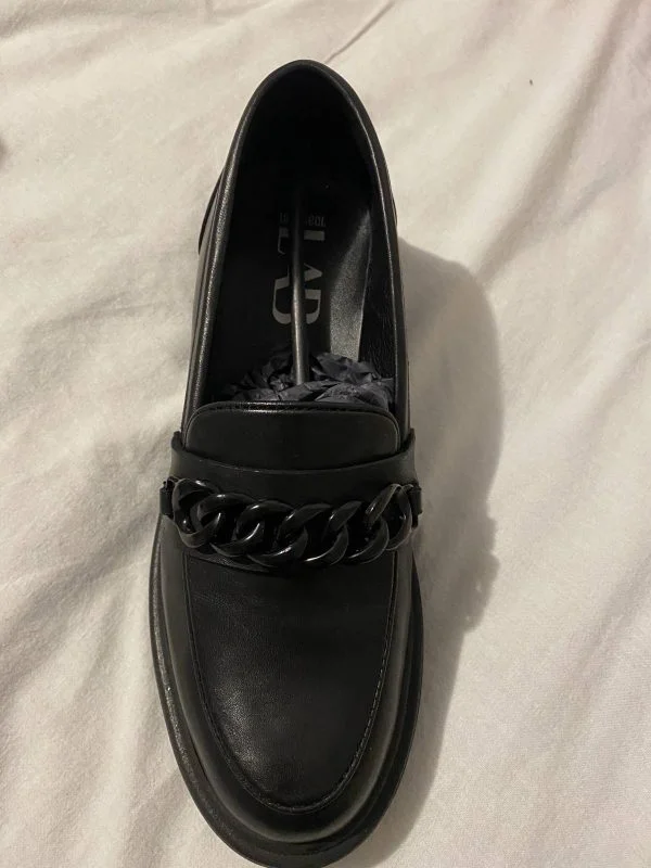 Mocasini ANSWER LAB EU 36 | Negru, Piele naturală - Image 9