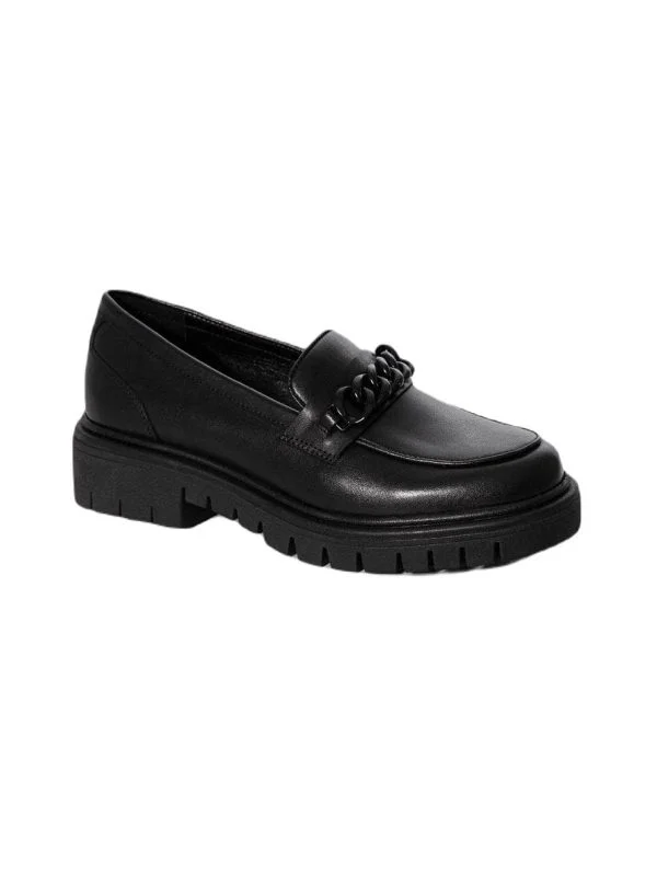 Mocasini ANSWER LAB EU 36 | Negru, Piele naturală
