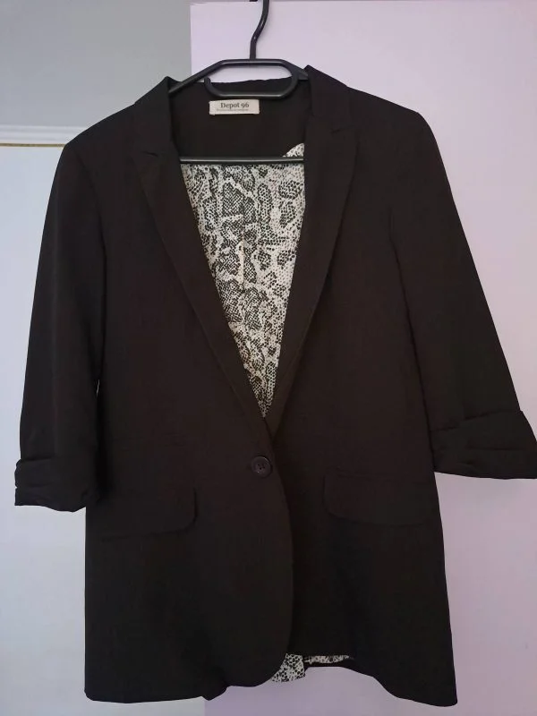 Sacou DEPOT 96 EU 32 | Negru, Normal, Poliester - Image 3