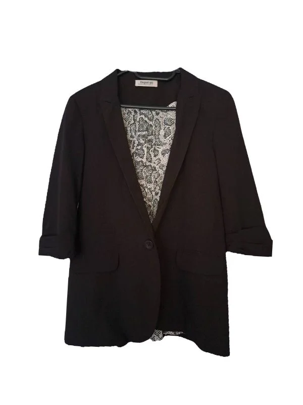 Sacou DEPOT 96 EU 32 | Negru, Normal, Poliester