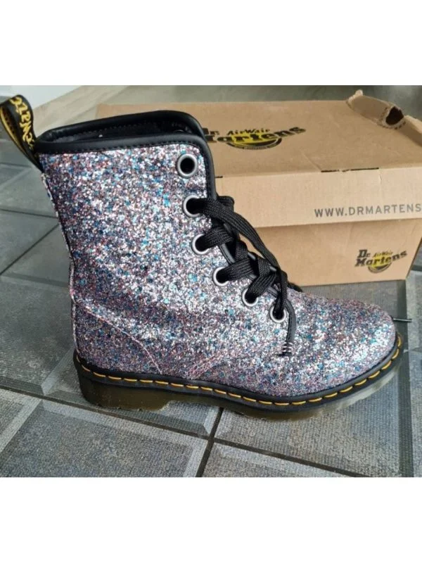 Ghete Dr. Martens EU 39 | Multicolor, Piele naturală - Image 8