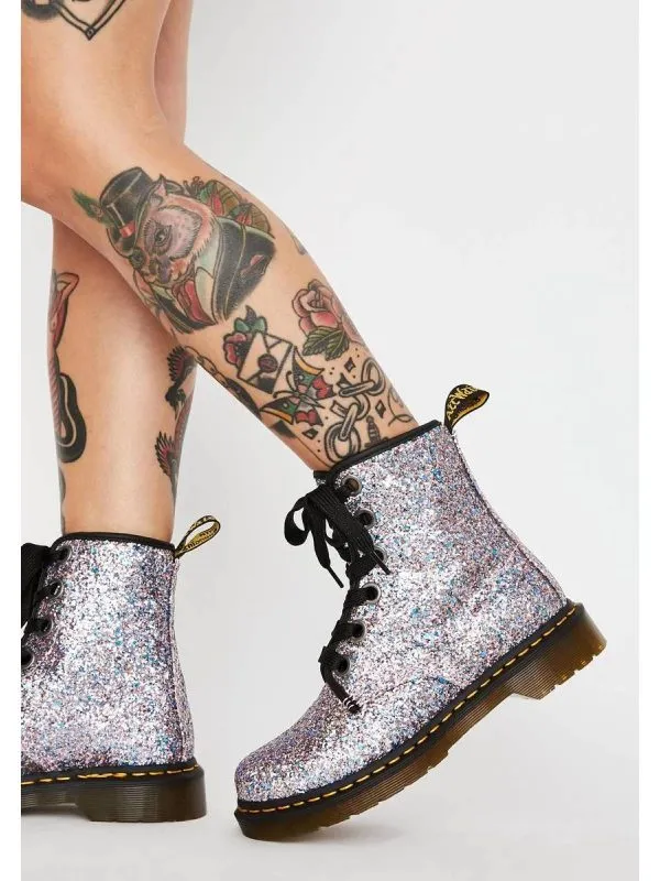 Ghete Dr. Martens EU 39 | Multicolor, Piele naturală - Image 7