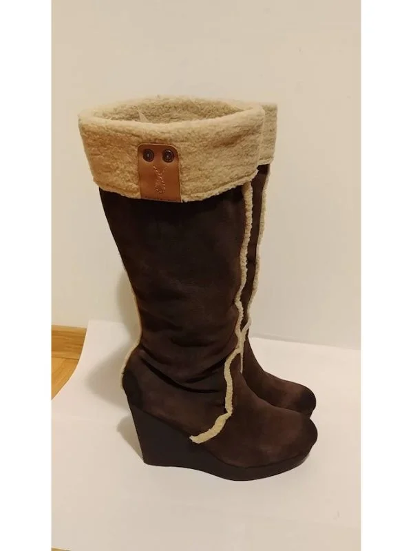 Cizme Calvin Klein EU 37 | Maro, Piele ecologică - Image 9