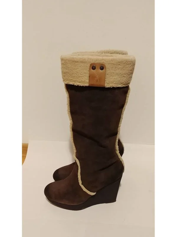 Cizme Calvin Klein EU 37 | Maro, Piele ecologică - Image 2