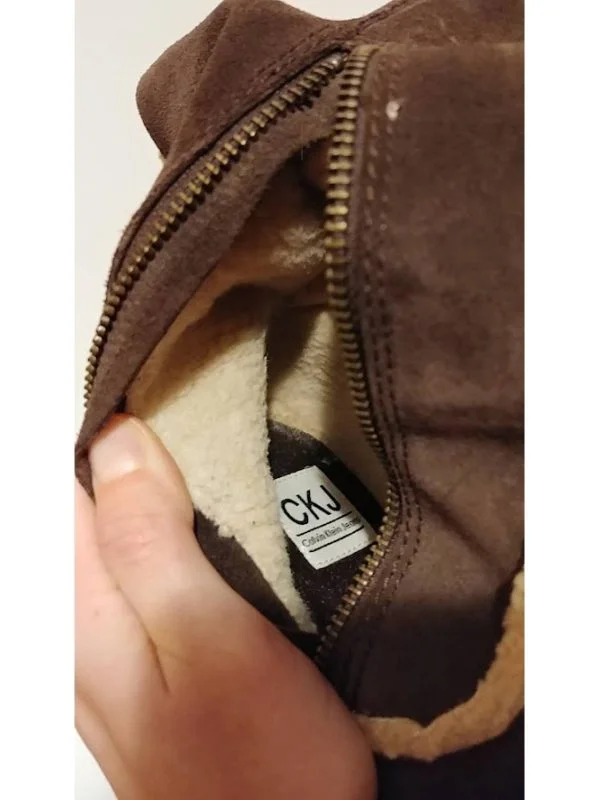 Cizme Calvin Klein EU 37 | Maro, Piele ecologică - Image 5