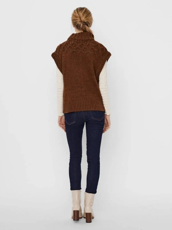 Pulover Vero Moda M | Maro, Normal, Regular fit, Poliester - Image 4