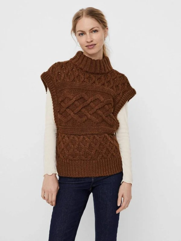 Pulover Vero Moda M | Maro, Normal, Regular fit, Poliester - Image 2