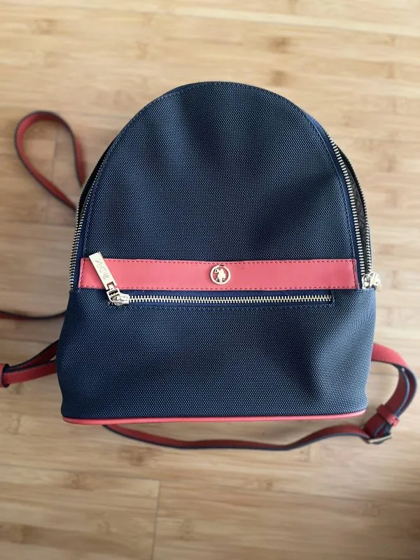 Rucsac U.S. Polo Assn. | Albastru, Piele ecologică - Image 2