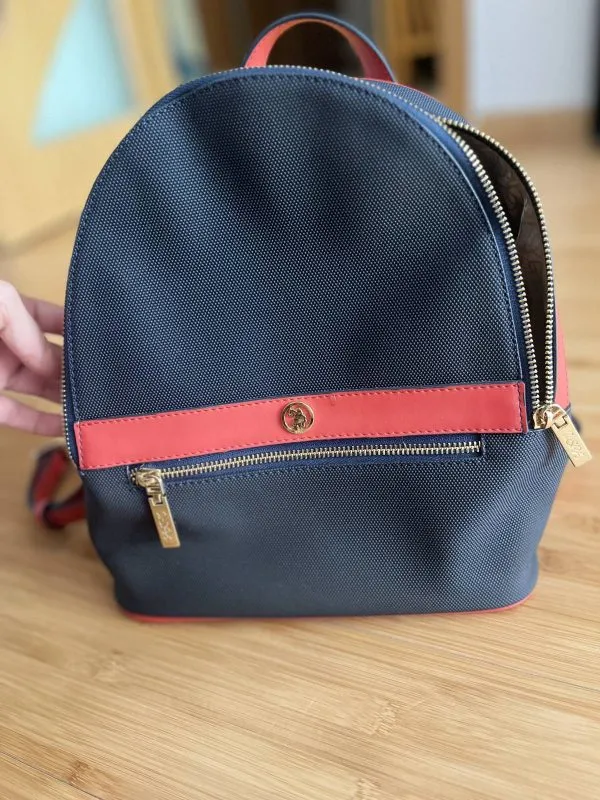 Rucsac U.S. Polo Assn. | Albastru, Piele ecologică - Image 3