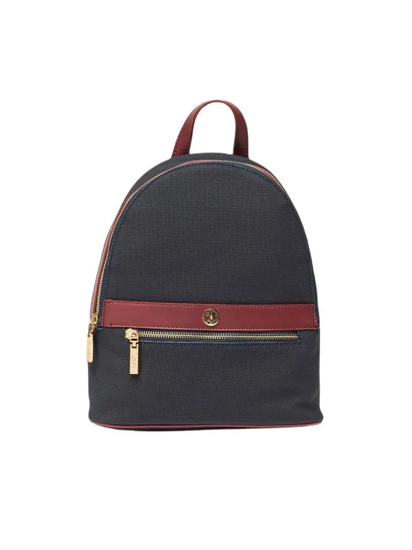 Rucsac U.S. Polo Assn. | Albastru, Piele ecologică