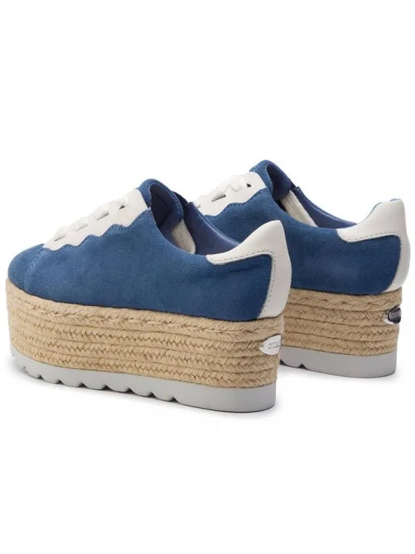 Sneakers Guess EU 37 | Albastru, Piele naturală - Image 2