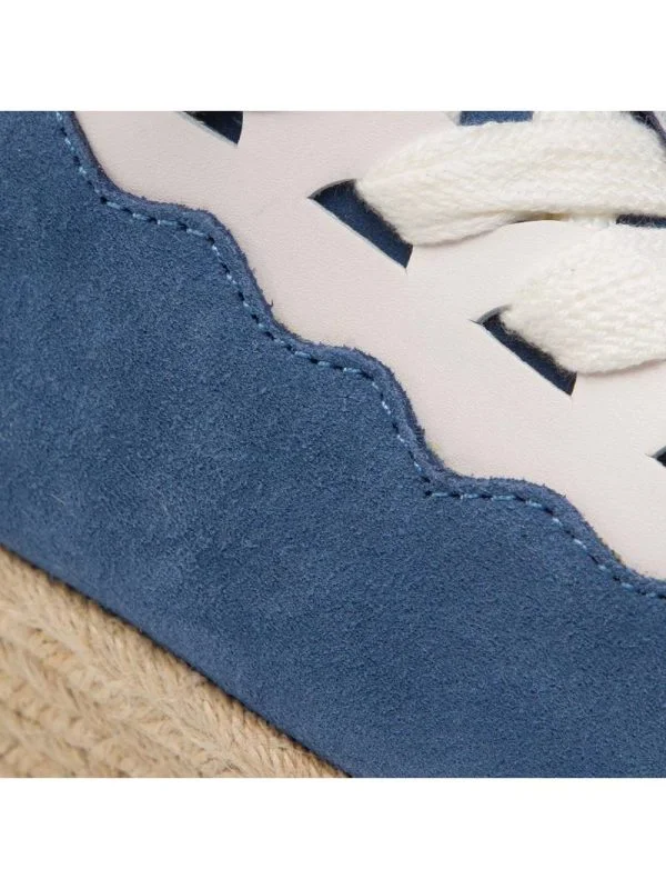 Sneakers Guess EU 37 | Albastru, Piele naturală - Image 4