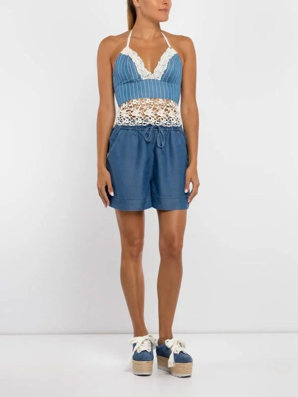 Sneakers Guess EU 37 | Albastru, Piele naturală - Image 6