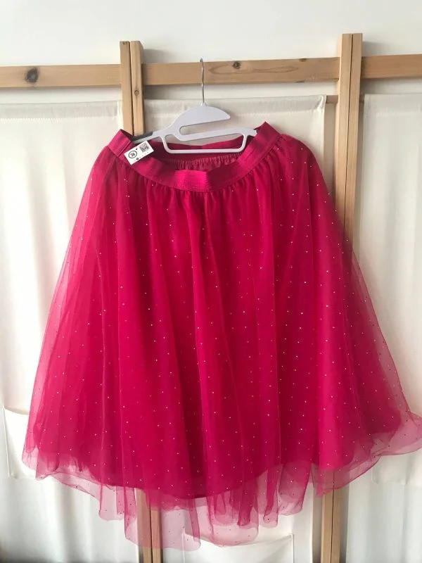 Fustă Orsay EU 36 | Fuchsia, Midi, Poliester - Image 2