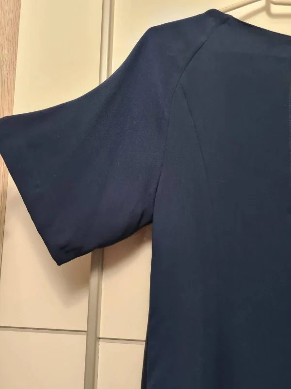 Rochie casual Zara S | Albastru, Mini, Poliester - Image 4