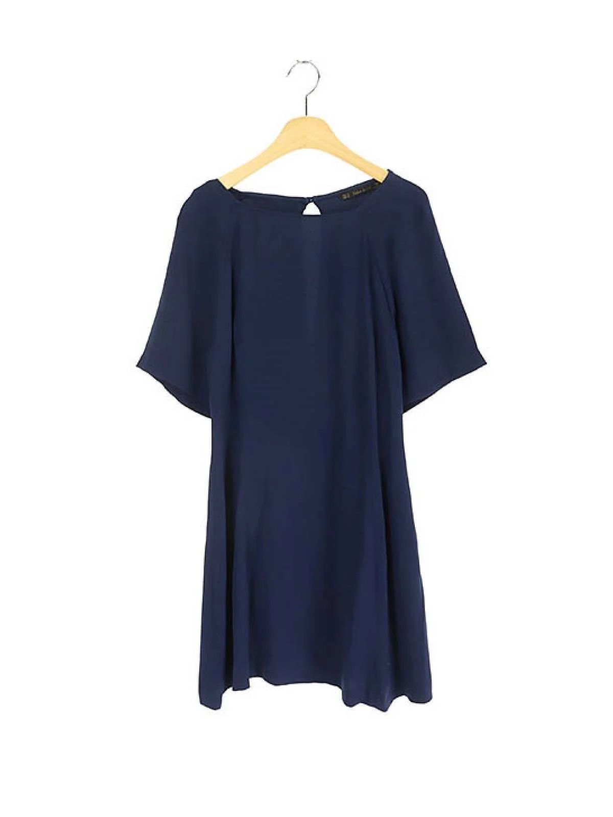 Rochie casual Zara S | Albastru, Mini, Poliester
