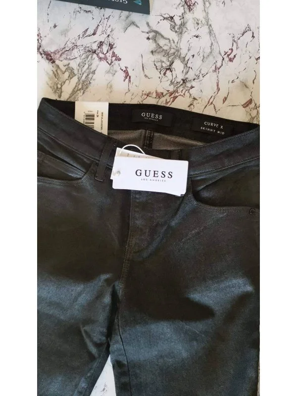 Blugi Guess XS | Negru, Lungi, Elastan - Image 7