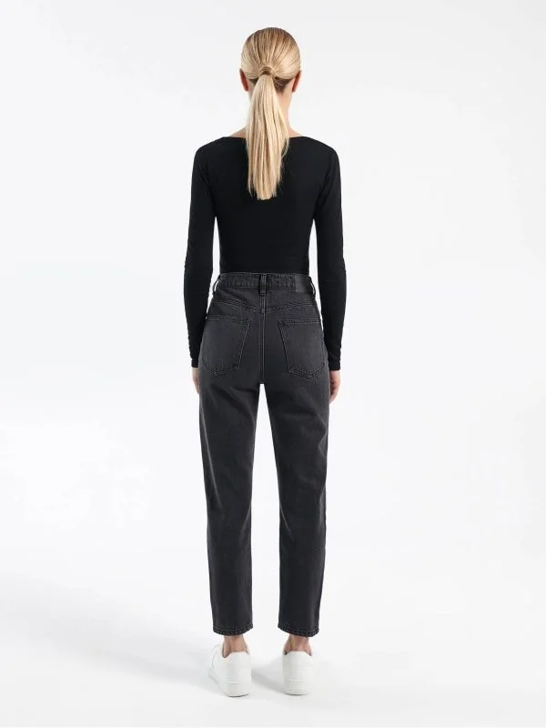 Blugi HOUSEBRAND EU 34 | Negru, Lungi, Bumbac - Image 3