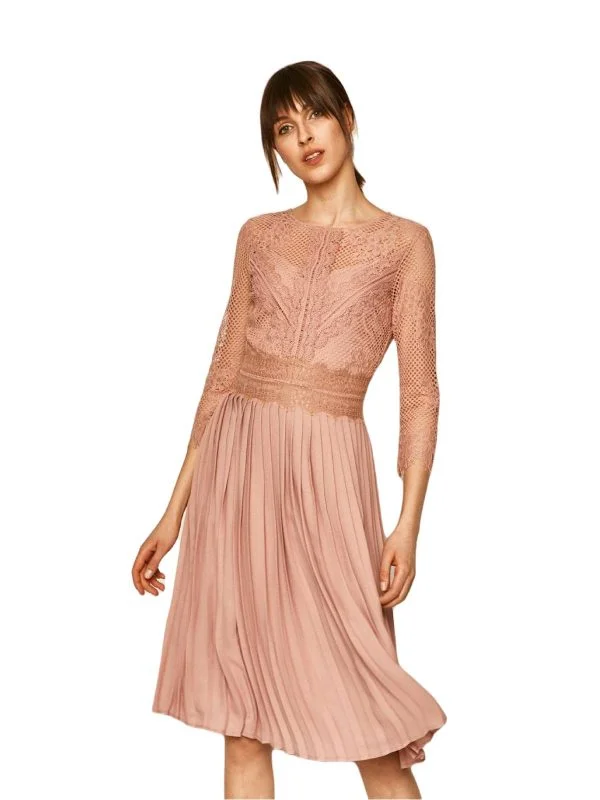 Rochie de seară MEDICINE S | Roz, Midi, Poliester