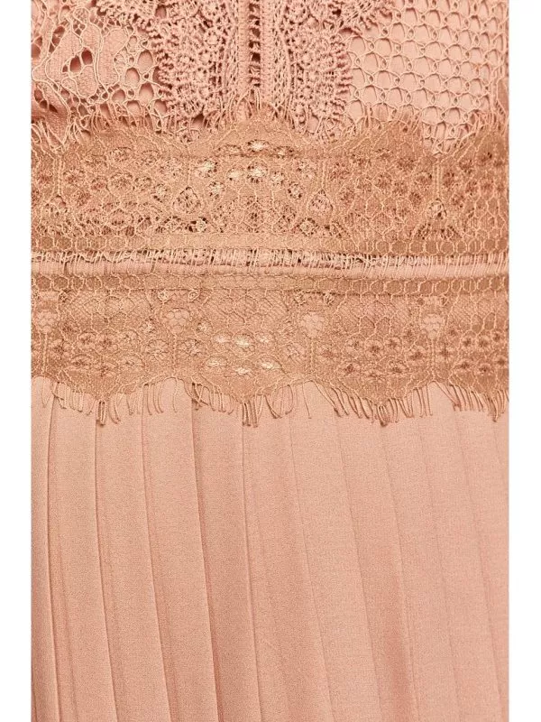 Rochie de seară MEDICINE S | Roz, Midi, Poliester - Image 5