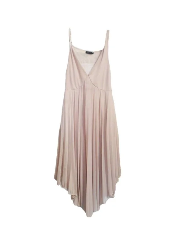 Rochie de seară VILA S | Ivoire, Midi, Poliester
