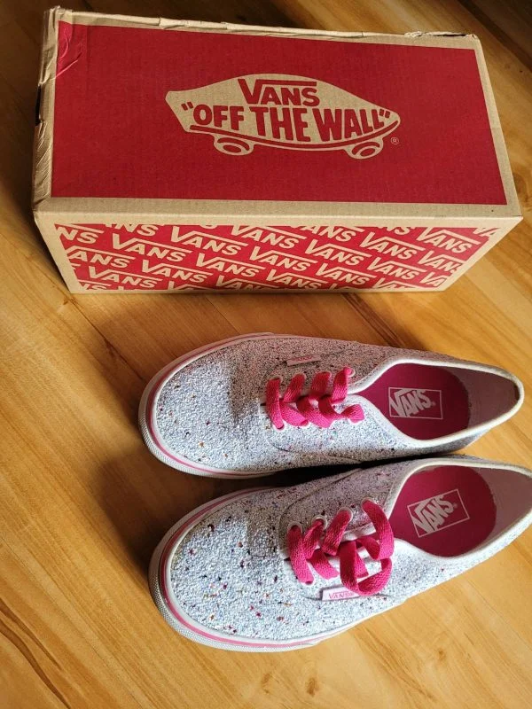 Sneakers Vans EU 34 | Alb, Pânză - Image 2