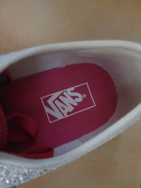 Sneakers Vans EU 34 | Alb, Pânză - Image 5