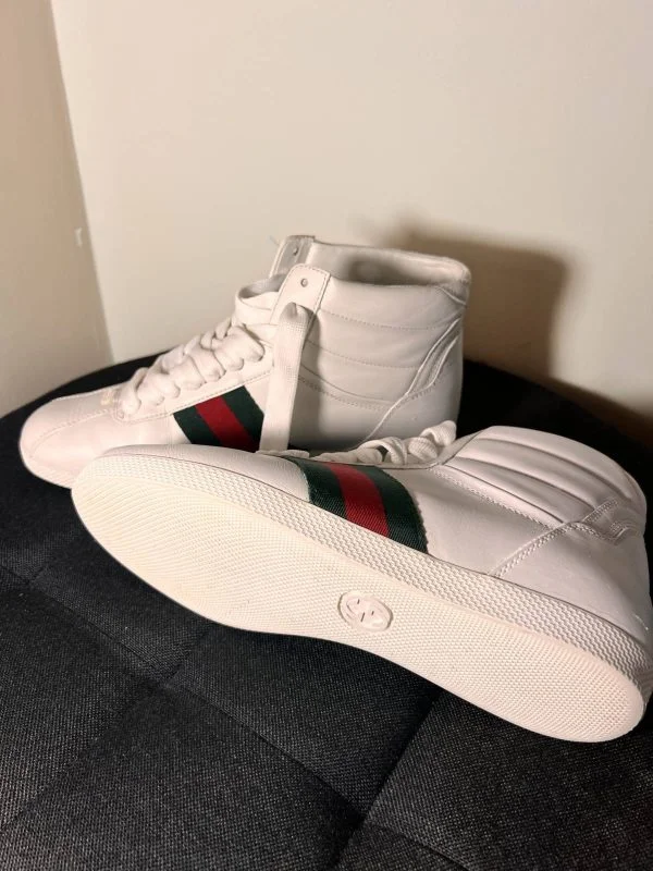 Sneakers Gucci EU 36.5 | Alb, Piele naturală - Image 6