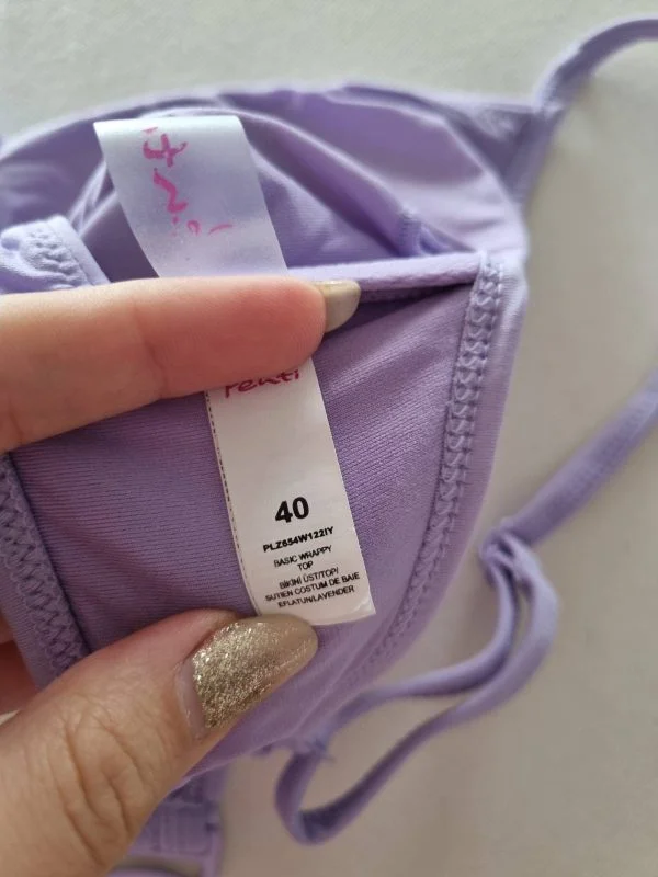 Set bikini PENTI EU 38 | Mov, Poliamidă - Image 8