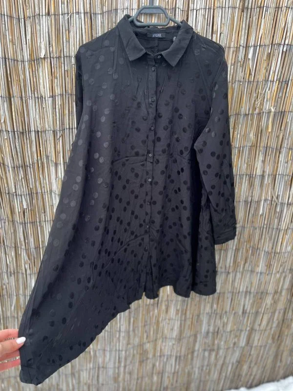 Rochie casual Guess XL | Negru, Midi, Vâscoză - Image 2