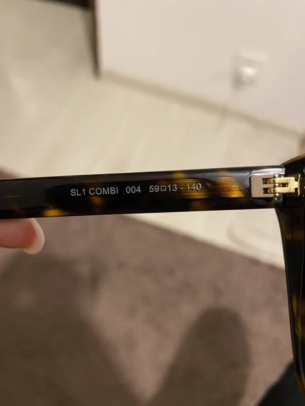 Ochelari de soare Saint Laurent | Multicolor, Acetat - Image 6