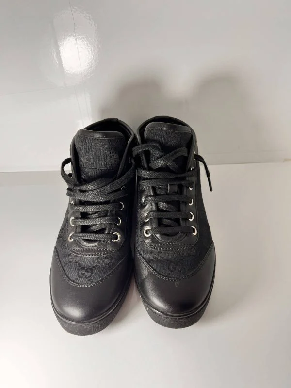 Sneakers Gucci EU 35 | Negru, Piele naturală - Image 3