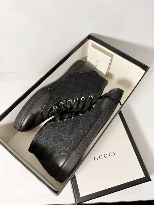 Sneakers Gucci EU 35 | Negru, Piele naturală - Image 8