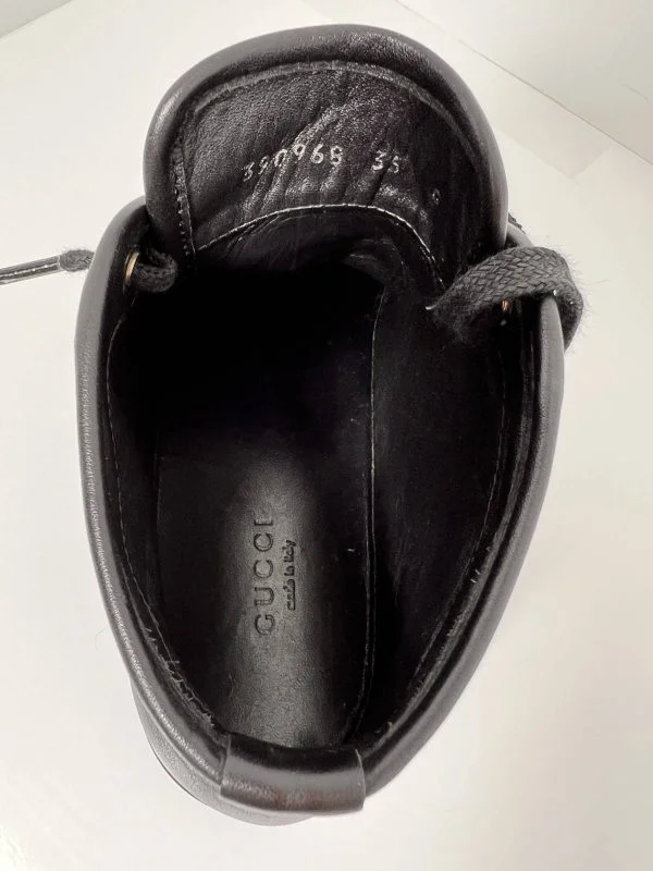 Sneakers Gucci EU 35 | Negru, Piele naturală - Image 9