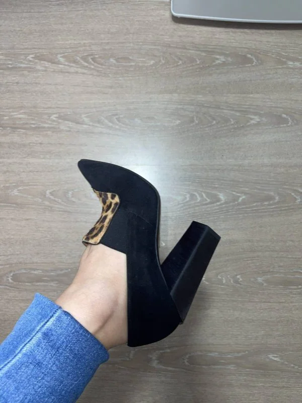 Ghete Fendi EU 37.5 | Negru - Image 9
