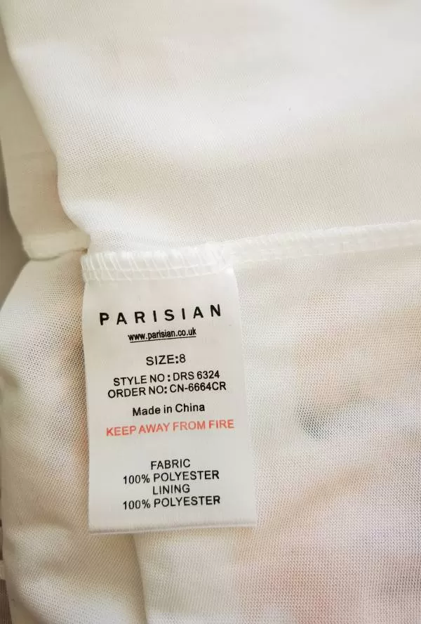 Rochie casual PARISIAN COLLECTION UK 8 | Alb, Mini, Poliester - Image 8