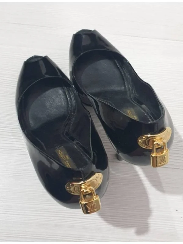 Pantofi cu toc înalt Louis Vuitton EU 39 | Negru, Piele naturală - Image 3