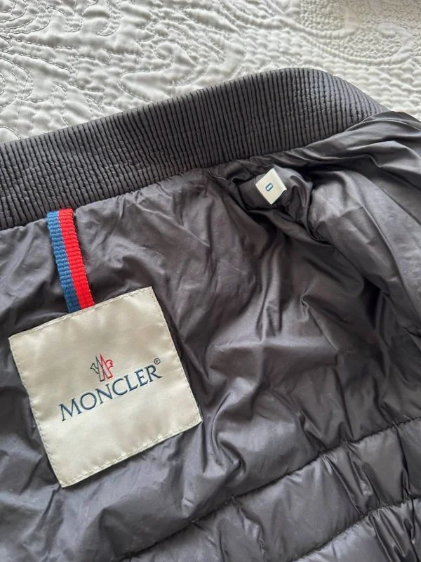 Geacă matlasată Moncler XXS | Negru, Fără glugă - Image 4