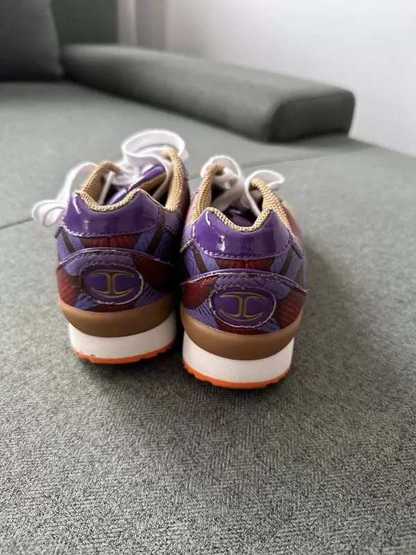 Sneakers Just Cavalli EU 36 | Mov, Piele naturală - Image 3
