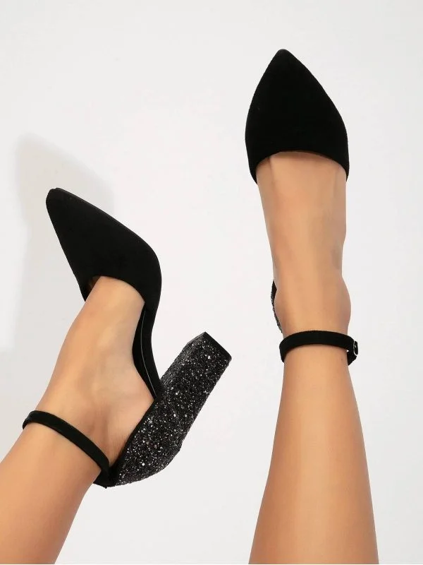 Pantofi cu toc înalt Shein EU 39.5 | Negru - Image 4
