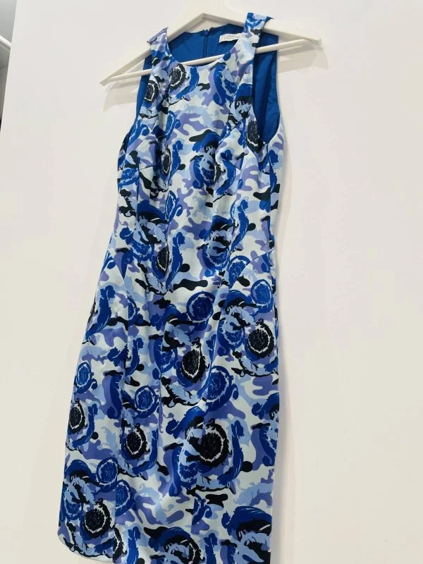 Rochie de seară VERSACE COLLECTION S | Albastru, Mini - Image 2