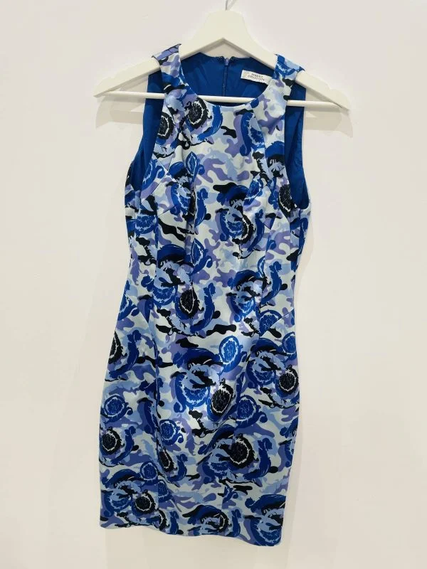Rochie de seară VERSACE COLLECTION S | Albastru, Mini - Image 6